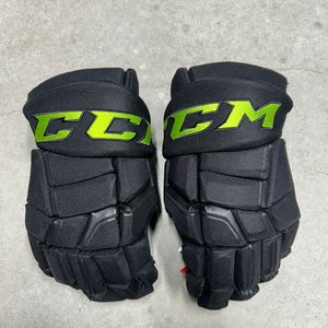 14” CCM HGQL Dallas Stars Pro Hockey Gloves (New)