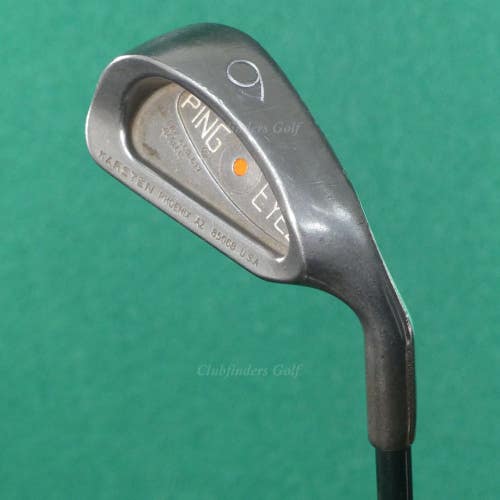 Ping Eye 2 Plus No Plus Orange Dot Single 6 Iron CFS Low Twist Graphite Uniflex