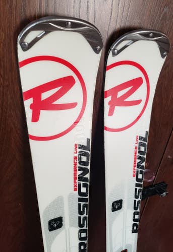 156cm ROSSIGNOL E74R EXPERIENCE SKIS w/ROSSIGNOL 3-10 DIN BINDINGS*USED* CLEANED/READY TO USE