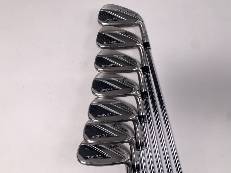 TaylorMade Stealth Iron Set 5-PW+AW KBS Max MT 85g Regular Steel Mens RH