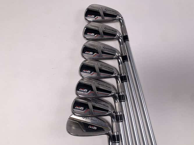 TaylorMade M6 Iron Set 5-PW+AW Tuned Performance 45g Ladies Graphite Womens RH