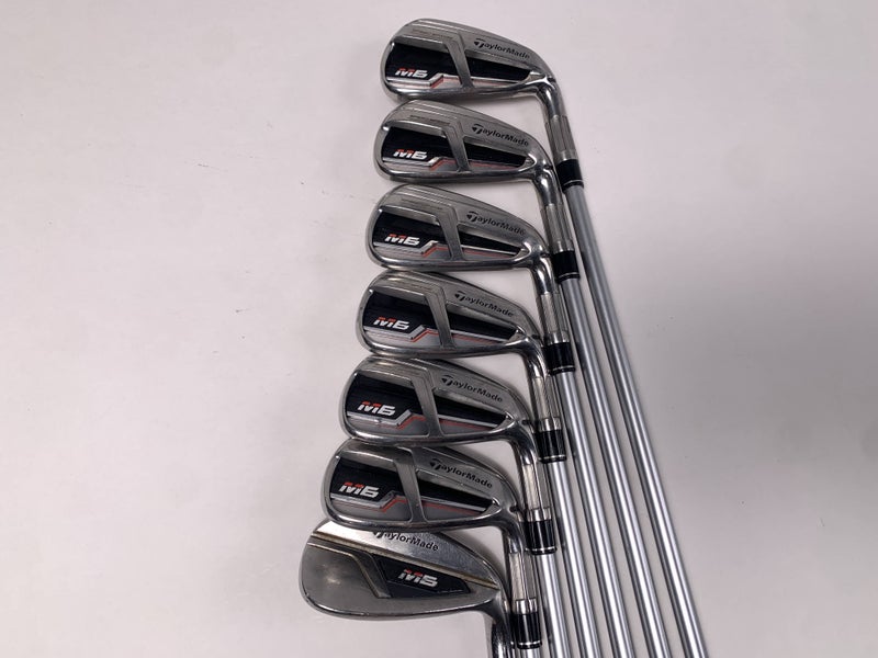 TaylorMade M6 Iron Set 5-PW+AW Tuned Performance 45g Ladies Graphite Womens RH