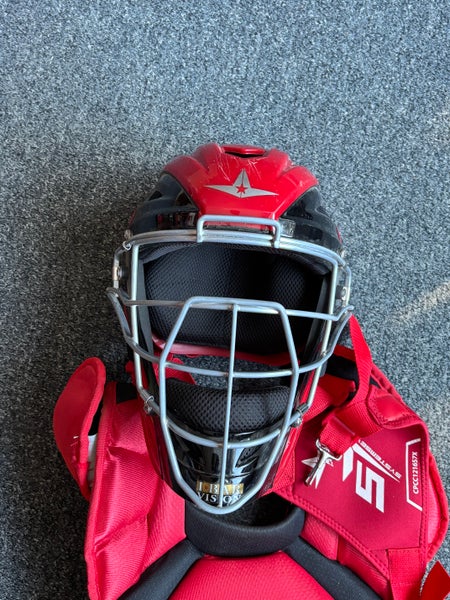 Red All Star Catcher's Set (Used)