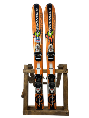 93cm Rossignol Radical Jr Skis W/ Rossignol Comp Kid Bindings