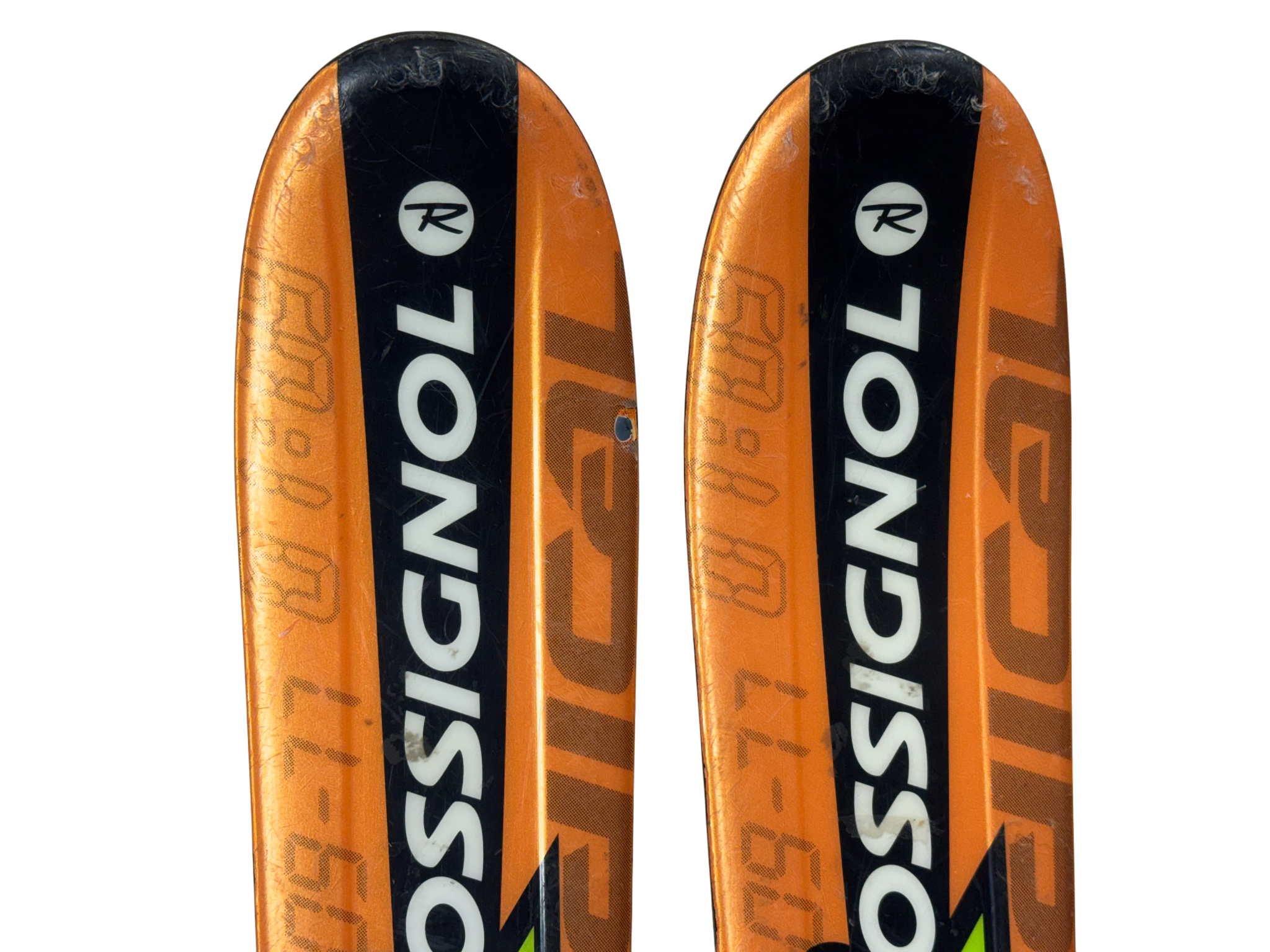 93cm Rossignol Radical Jr Skis W/ Rossignol Comp Kid Bindings