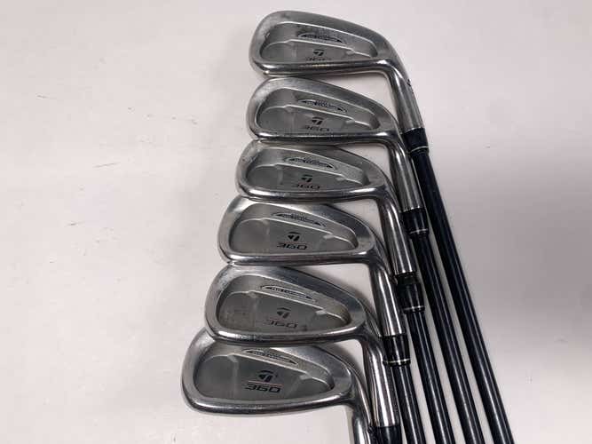 TaylorMade 360 Iron Set 5-PW Lite R-80 80g Regular Graphite Mens RH