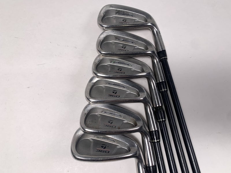 TaylorMade 360 Iron Set 5-PW Lite R-80 80g Regular Graphite Mens RH