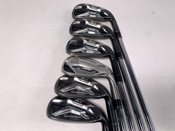 TaylorMade M2 Iron Set 5-PW KBS 90g Regular Steel Mens RH Midsize Grips