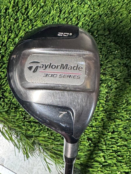 Taylormade 300 Series 20* 7 Wood Lite S-90 Stiff Flex Graphite 42.5 Right Handed