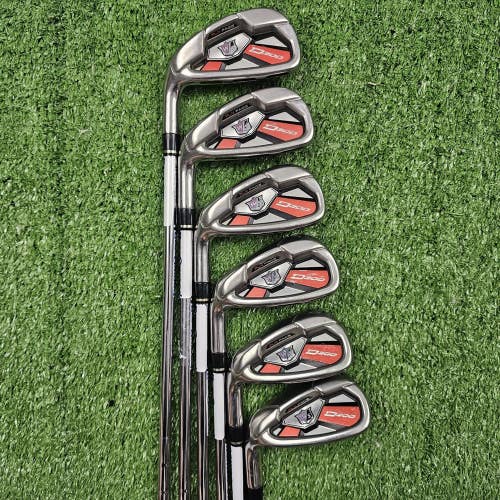 Wilson Staff D300 Iron Set 6-GW SW (No PW) KBS Tour 80g Regular Flex Steel Left