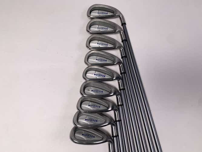 Callaway X-14 Iron Set 3-PW+SW Steelhead Regular Graphite Mens RH