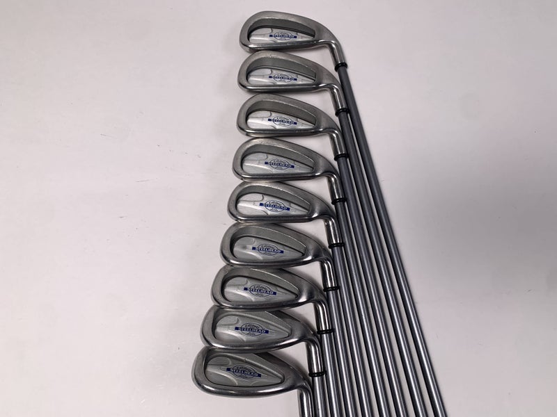 Callaway X-14 Iron Set 3-PW+SW Steelhead Regular Graphite Mens RH