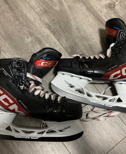 CCM JetSpeed Vibe Hockey Skates Regular Width 9 (Used)