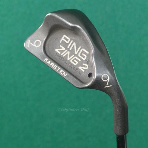 Ping Zing 2 Black Dot Single 9 Iron Karsten JZ Steel Stiff