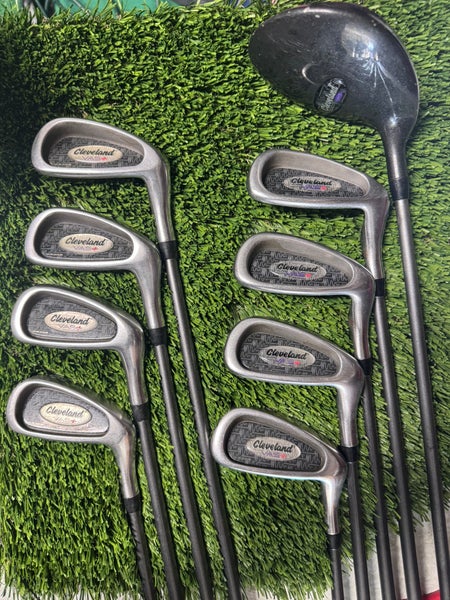 Cleveland VAS + 9pc Iron Set Medium/R Flex 3-PW + 10* Driver Graphite Shafts RH