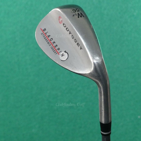Odyssey BlackSpin Stronomic Insert 56 SW Sand Wedge Factory Coated Steel Wedge