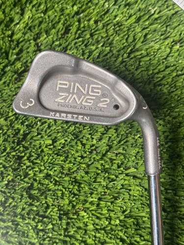 Ping Zing 2 Black Dot 3 Iron JZ Stiff Flex Steel Shaft 39.5" Right Handed