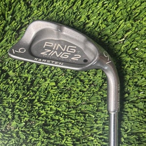 Ping Zing 2 Black Dot 9 Iron JZ Steel Shaft Stiff Flex Right Handed 36"