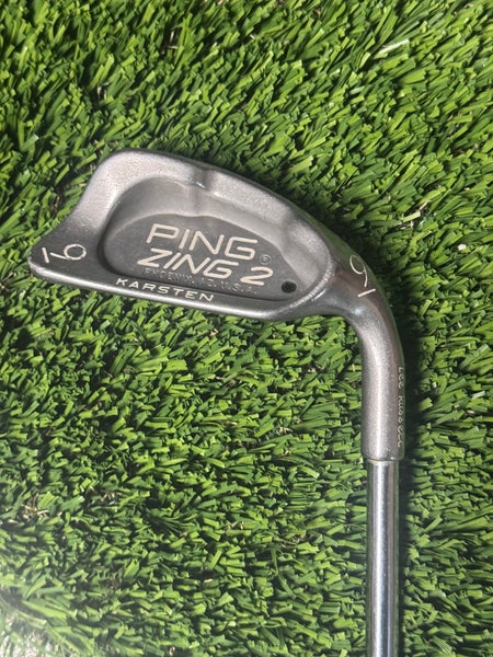 Ping Zing 2 Black Dot 9 Iron JZ Steel Shaft Stiff Flex Right Handed 36"