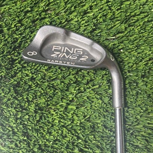 Ping Zing 2 Black Dot 8 Iron JZ Steel Shaft Stiff Flex Right Handed 36.5"