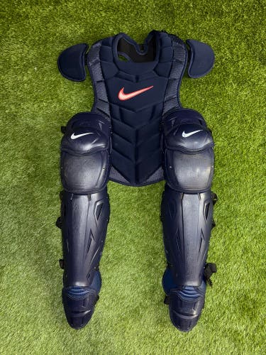 Nike Diamond Elite Catcher’s Gear Set Navy 17”