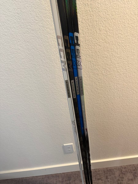 Senior CCM XF Ghost and FT8 Pro Left Hand Hockey Stick P28 70 Flex (Brand New, Never Used)