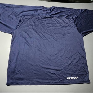 Adult Large Navy CCM Hockey Jersey