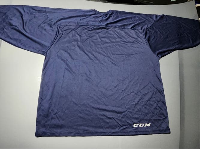 Adult Large Navy CCM Hockey Jersey