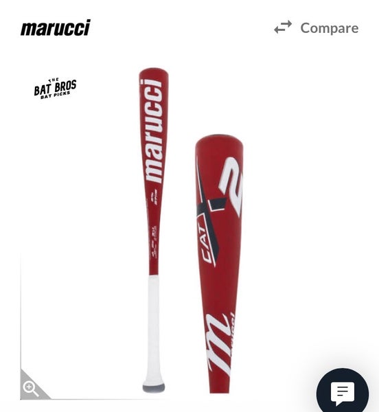 Marucci CATX2 Alloy USABat Certified Bat (-8) 24 oz 32" (Used)