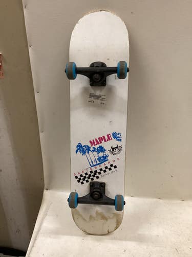 Used MAPLE SKATEBOARDS Complete Skateboard Gold 8" 11725-S000496924