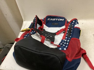 Used Easton WALK OFF NX BB/SB Player Backpack White/Red/Navy 11725-S000496942