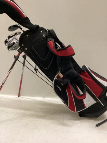 Used Maxfli REV 2 Jr Package Set RH Red 6 Piece 11725-S000496948