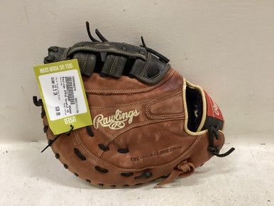 Used Rawlings SFM18 BB/SB First Base RH Throw Brown And Black 12 1/2" 11725-S000496970