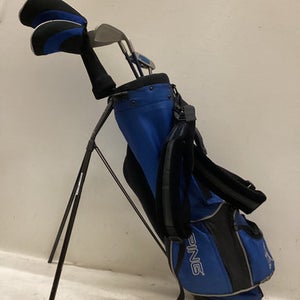 Used Ping MOXIE Jr Package Set LH Royal Blue 6 Piece 11725-S000496949