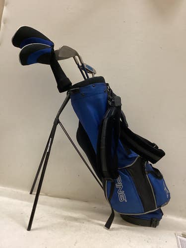Used Ping MOXIE Jr Package Set LH Royal Blue 6 Piece 11725-S000496949