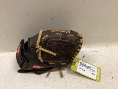 Used Rawlings H100BRNC BB/SB Glove RH Throw Brown 10" 11725-S000497034