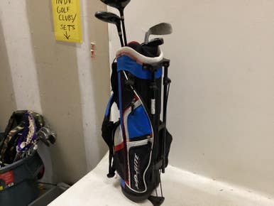 Used Top Flite JR SET Jr Package Set RH Black/Royal/Red 5 Piece 11725-S000496972