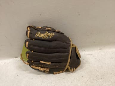 Used Rawlings H100BRC BB/SB Glove RH Throw Brown 10" 11725-S000497033