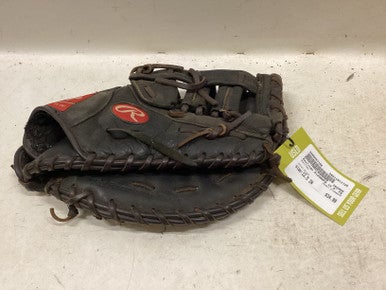 Used Rawlings D125BWFB BB/SB First Base RH Throw Black 12 1/2" 11725-S000497106