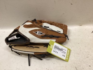 Used Easton N 12FP RH Throw Fastpitch Gloves Brown 12" 11725-S000497107