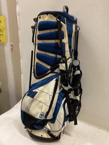 Used Ogio OZONE XX STAND BAG Mens Stand Bag Royal Blue And White 11725-S000497105
