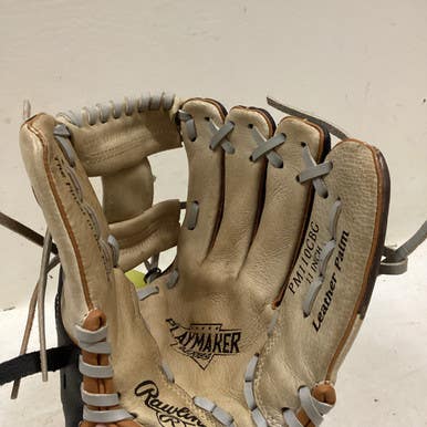 Used Rawlings PM110CBG BB/SB Glove RH Throw Tan 11" 11725-S000494691