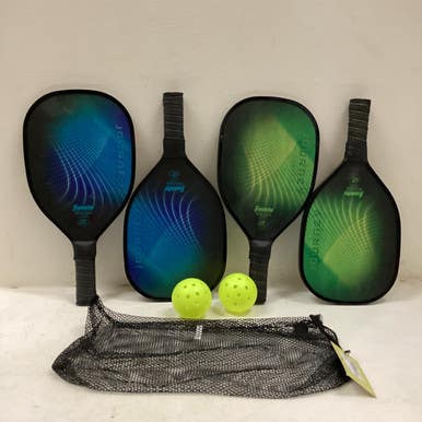 Used Franklin PICKLEBALL SET Pickleball Racquet Green 11725-S000495763