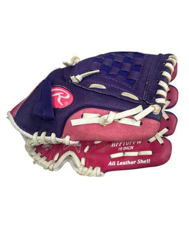 Used Rawlings JUNIOR BB/SB Glove RH Throw Black 12" 11863-S000025096