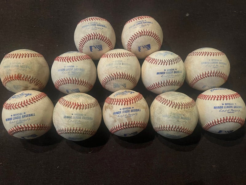 Rawlings Official Minor League Baseballs 12 Pack (1 Dozen) (Used) lot 3