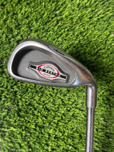 Callaway 2002 Big Bertha 4 Iron Uniflex Steel Shaft 38.5” Right Handed