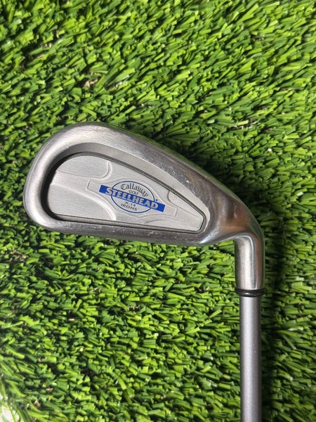 Callaway Steelhead Big Bertha X-14 6 Iron Regular Flex Graphite Shaft 37.5" RH