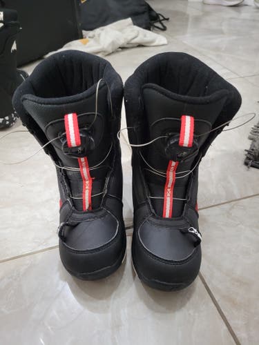 13K (Little Kids) K2 Mini Turbo Snowboard Boots (Used)
