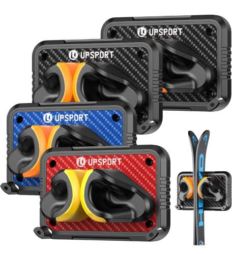 UPSPORT Ski Rack 4 Pk Wall Mount Snowboard Gear Organizer Tool Garage Skateboard