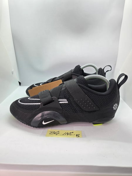 Nike SuperRep Cycle 2 NN Cycling Spin Shoes - Mens sz 8 Black / Wht NEW